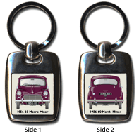 Morris Minor 2 door 1956-60 Keyring 5